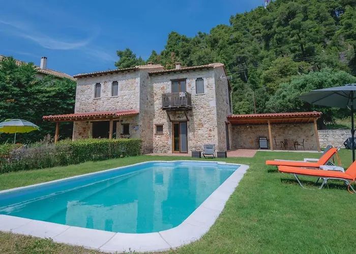 Stone Made Private Pool * Kriopigi