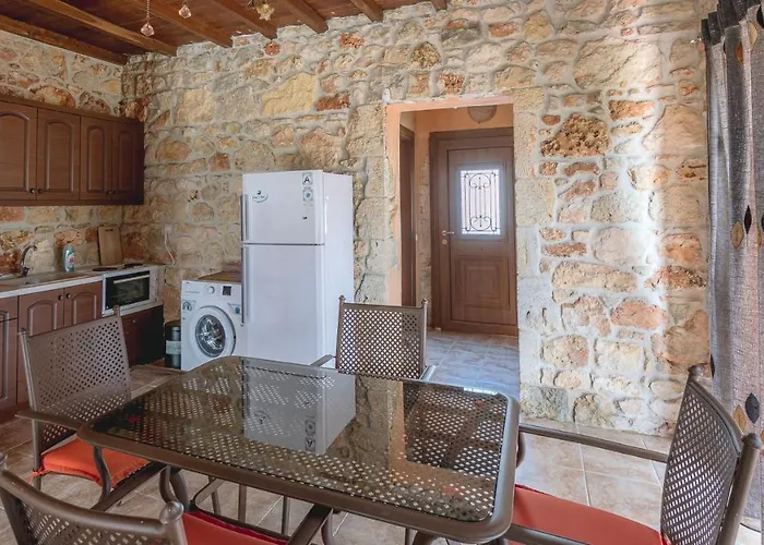 Stone Made Private Pool Villa Kriopigi
