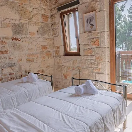 Stone Made Private Pool Villa Kriopigi